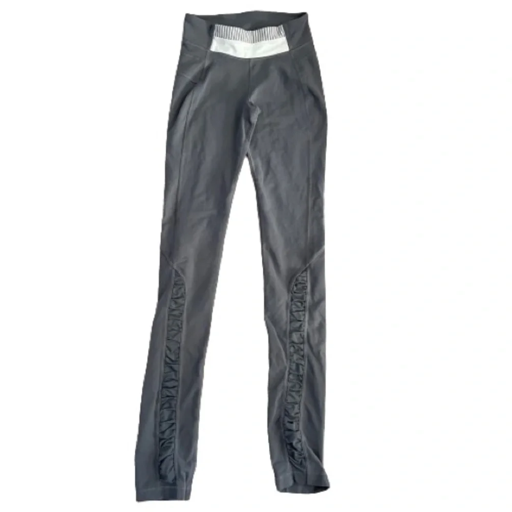 Lululemon Stripe Ruched Leggings